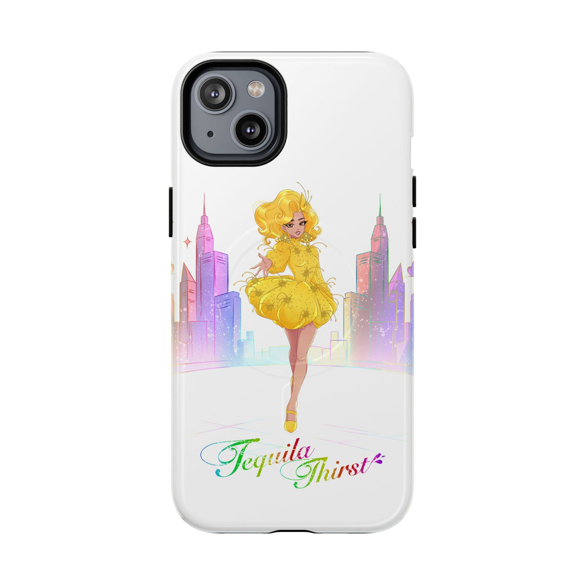 Tequila & The City - Tequila Thirst Glam Phone Case — Tough Magnetic iPhone Cover (Design 2)
