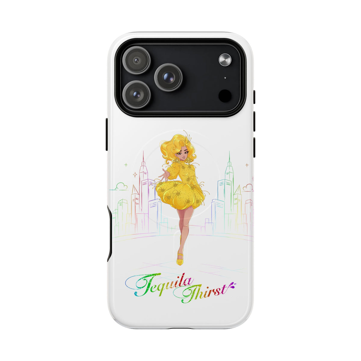 Tequila & The City - Tequila Thirst Glam Phone Case — Tough Magnetic iPhone Cover (Design 1)