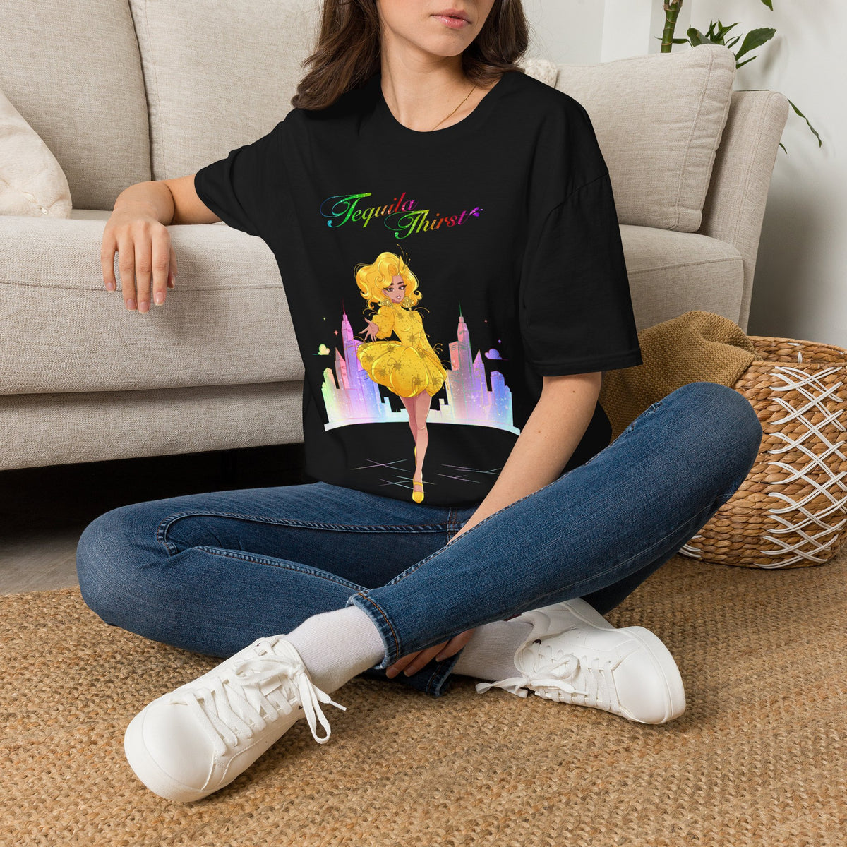 Tequila & The City - Tequila Thirst T-Shirt (Design 2)