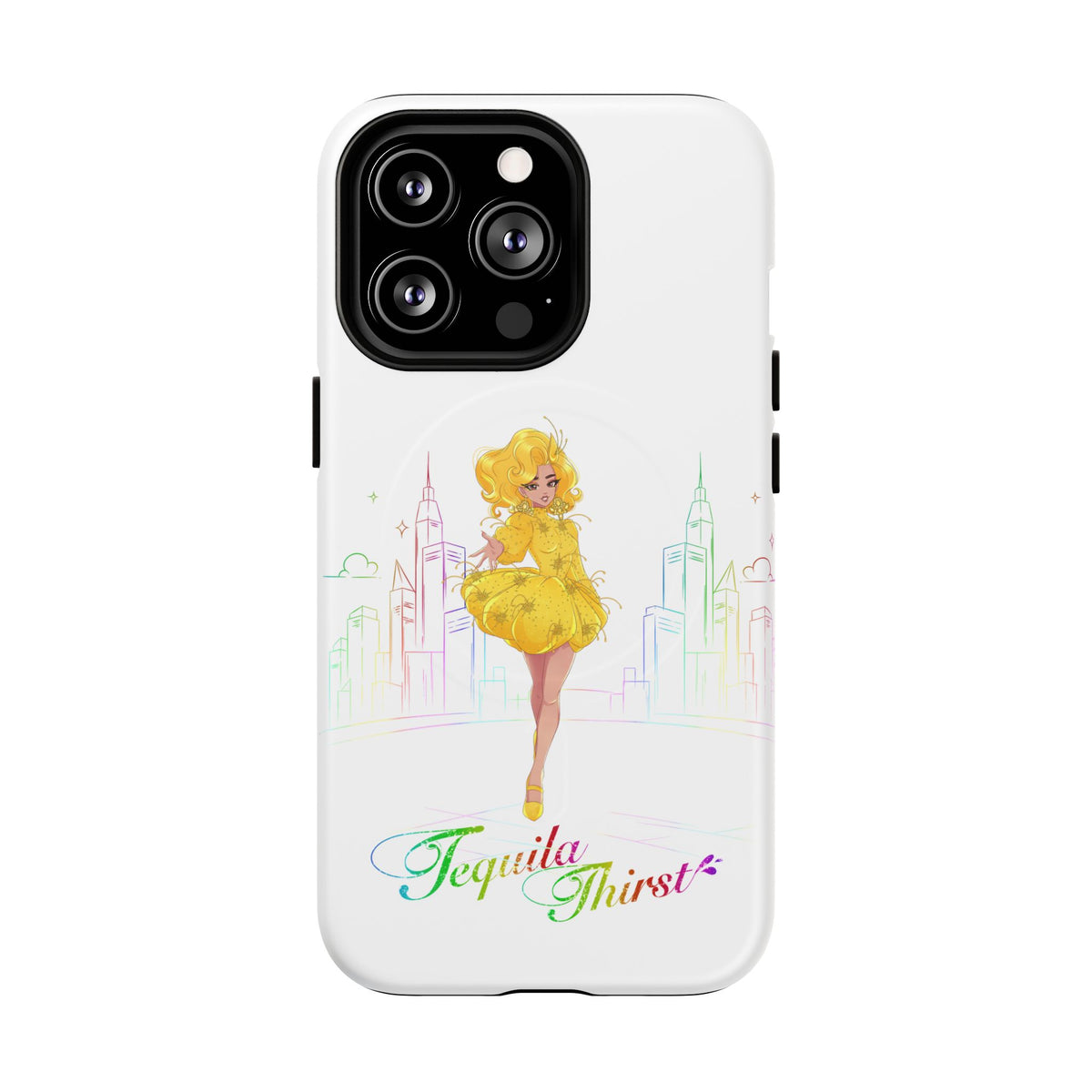 Tequila & The City - Tequila Thirst Glam Phone Case — Tough Magnetic iPhone Cover (Design 1)