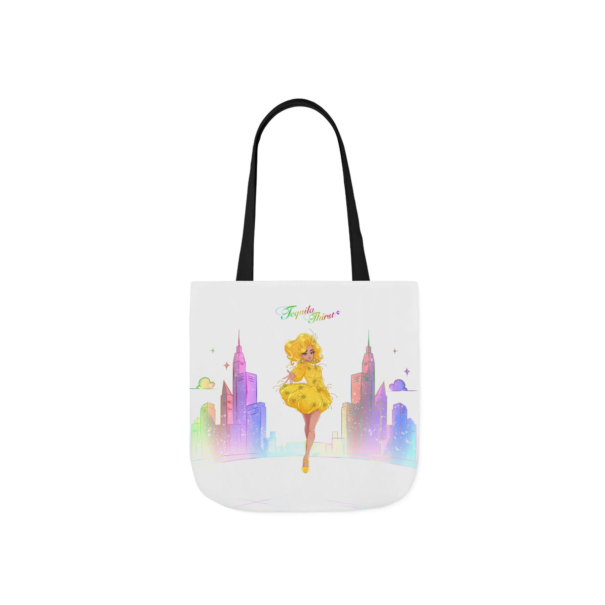 Tequila & The City - Tequila Thirst Canvas Tote Bag (Design 2)