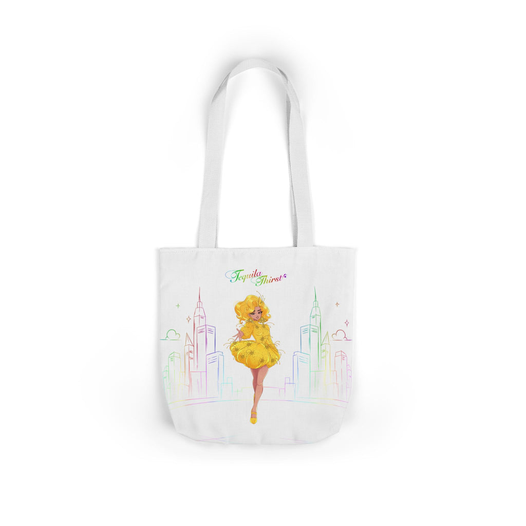 Tequila & The City - Tequila Thirst Canvas Tote Bag (Design 1)