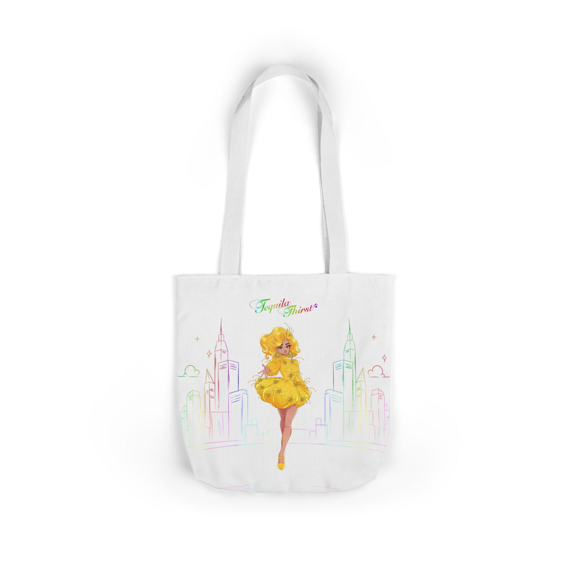 Tequila & The City - Tequila Thirst Canvas Tote Bag (Design 1)