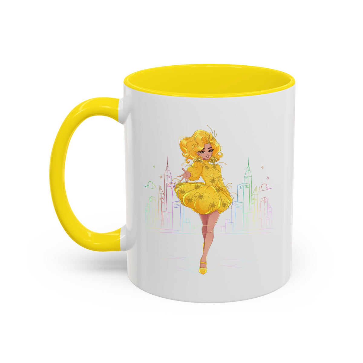Tequila & The City - Tequila Thirst Accent Coffee Mug (11, 15oz) (Design 1)