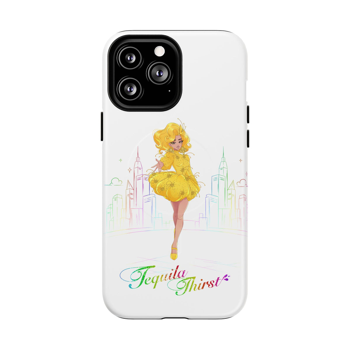 Tequila & The City - Tequila Thirst Glam Phone Case — Tough Magnetic iPhone Cover (Design 1)