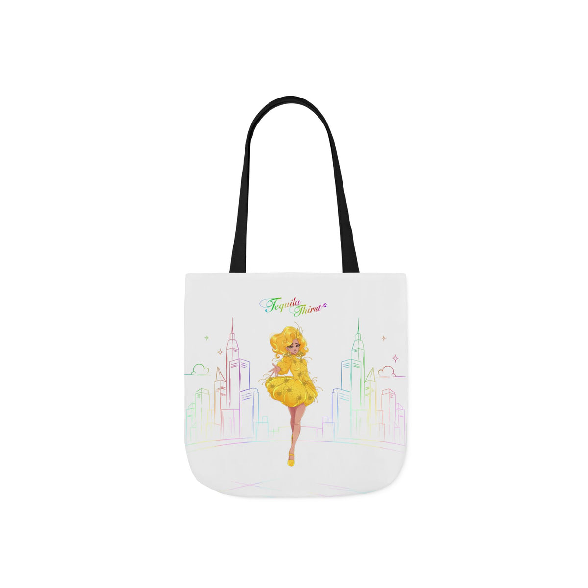 Tequila & The City - Tequila Thirst Canvas Tote Bag (Design 1)