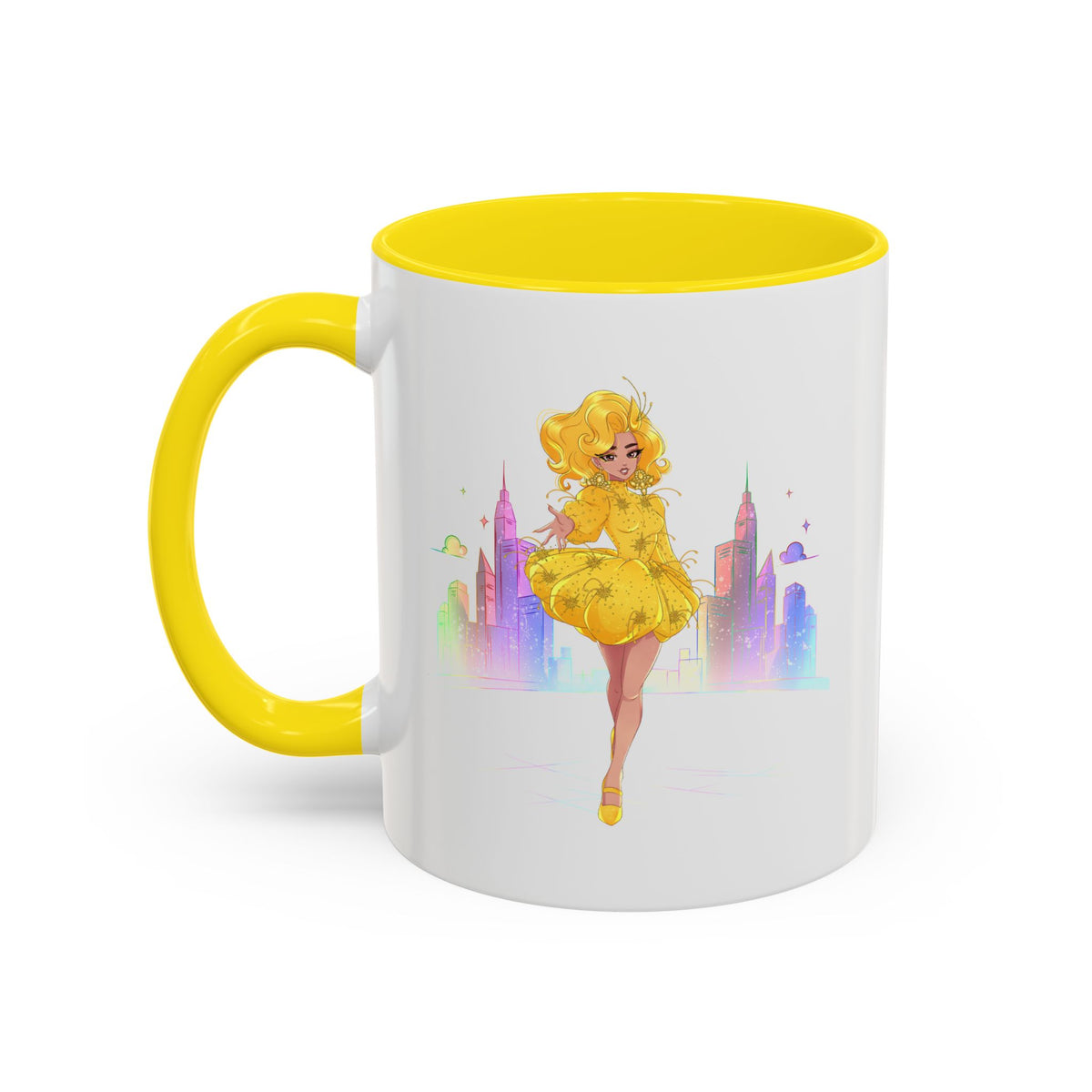 Tequila & The City - Tequila Thirst Accent Coffee Mug (11, 15oz) (Design 2)