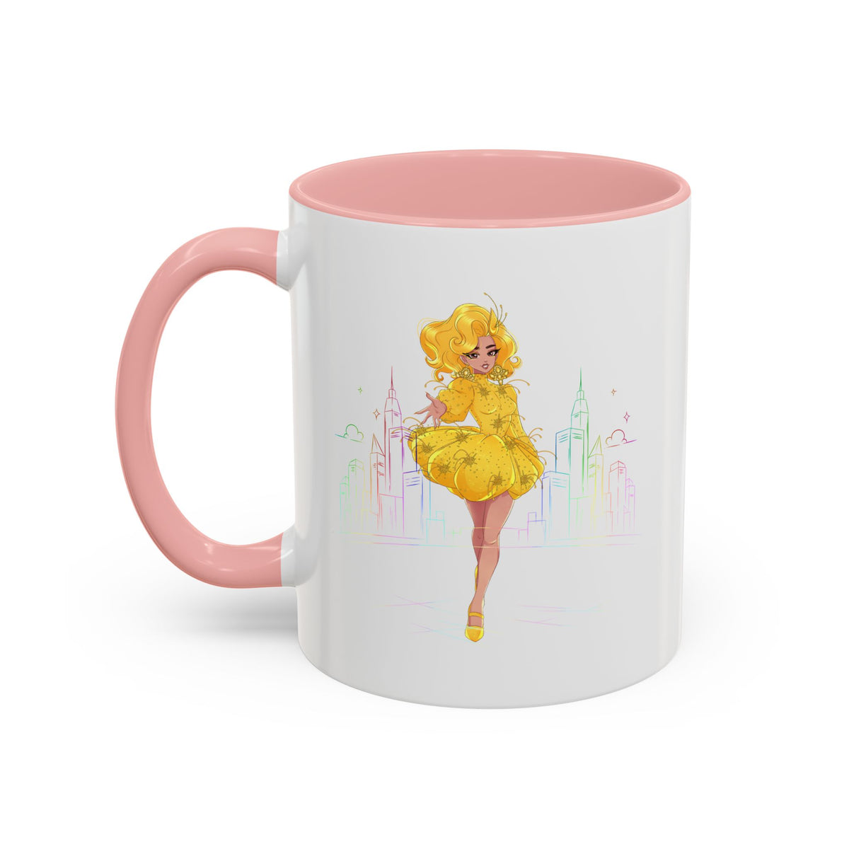 Tequila & The City - Tequila Thirst Accent Coffee Mug (11, 15oz) (Design 1)
