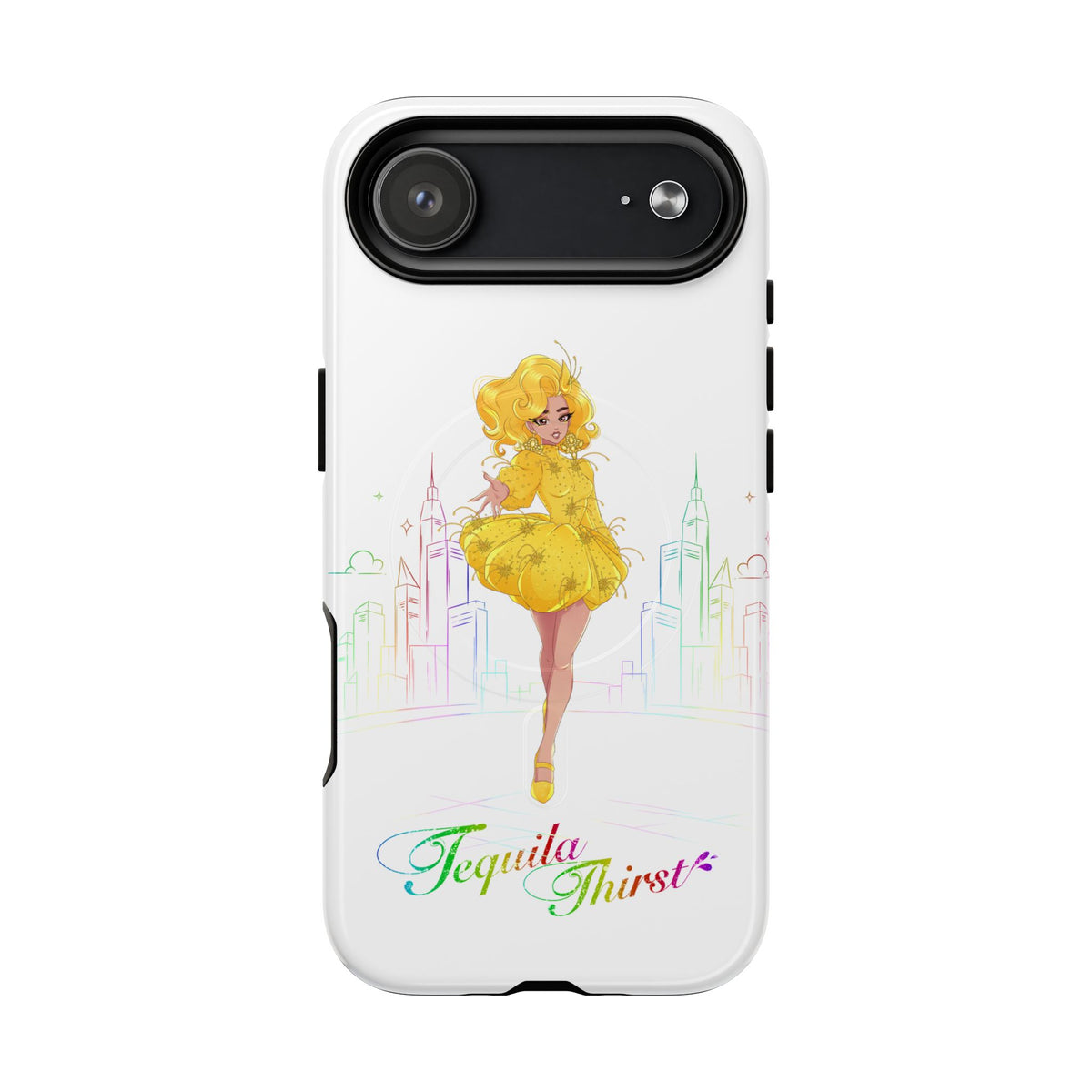 Tequila & The City - Tequila Thirst Glam Phone Case — Tough Magnetic iPhone Cover (Design 1)