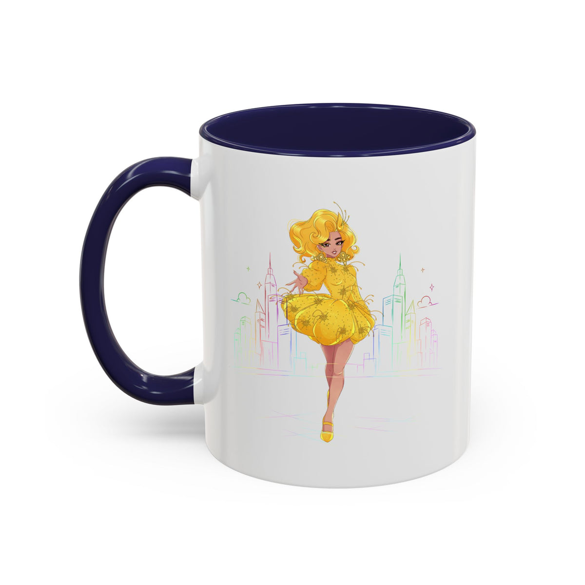 Tequila & The City - Tequila Thirst Accent Coffee Mug (11, 15oz) (Design 1)