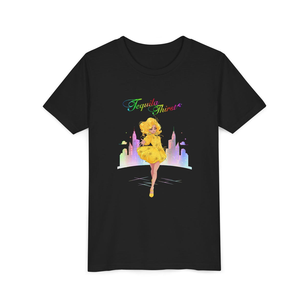 Tequila & The City - Tequila Thirst Youth Tee (Design 2)