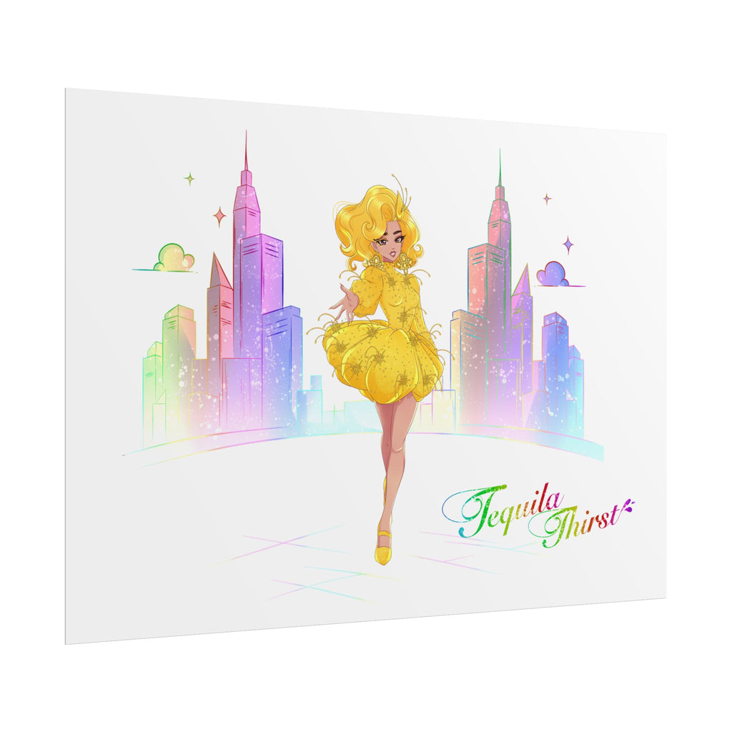 Tequila & The City — Tequila Thirst Illustration (Design 2)