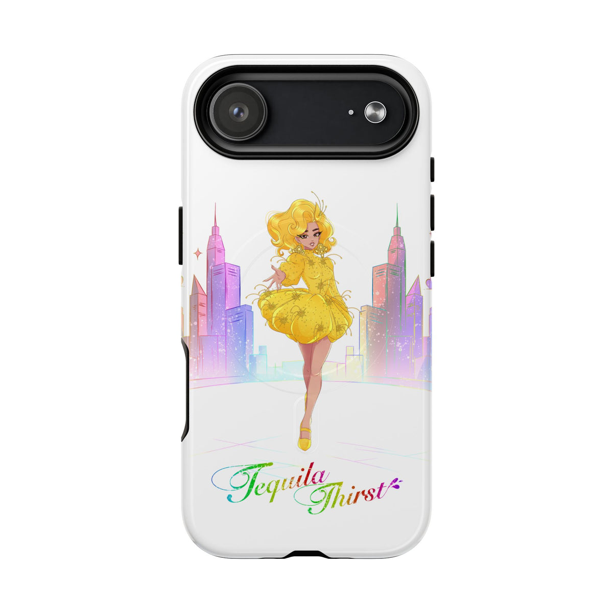 Tequila & The City - Tequila Thirst Glam Phone Case — Tough Magnetic iPhone Cover (Design 2)