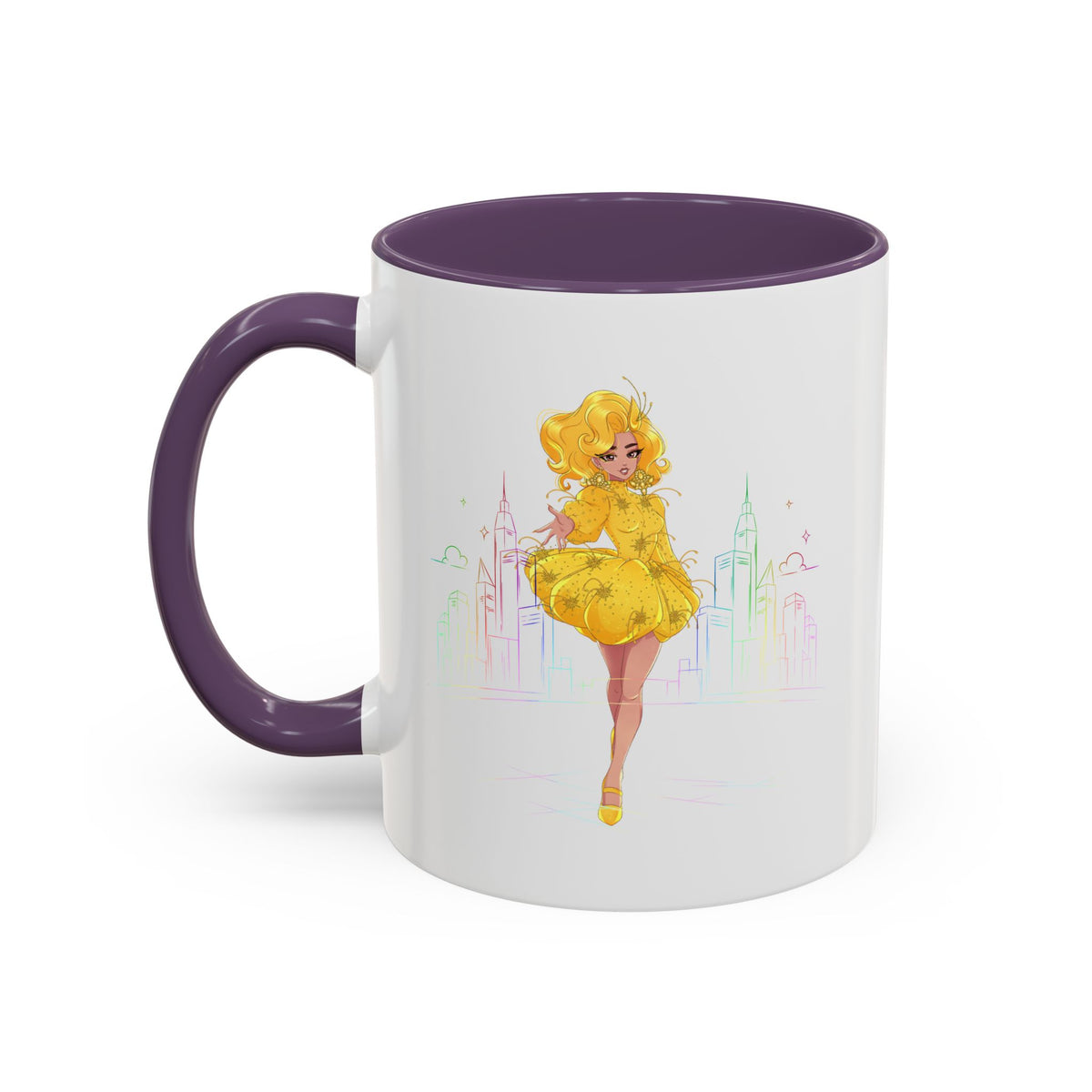 Tequila & The City - Tequila Thirst Accent Coffee Mug (11, 15oz) (Design 1)