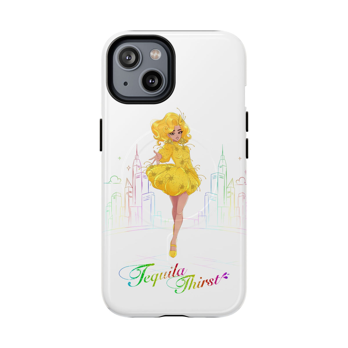 Tequila & The City - Tequila Thirst Glam Phone Case — Tough Magnetic iPhone Cover (Design 1)