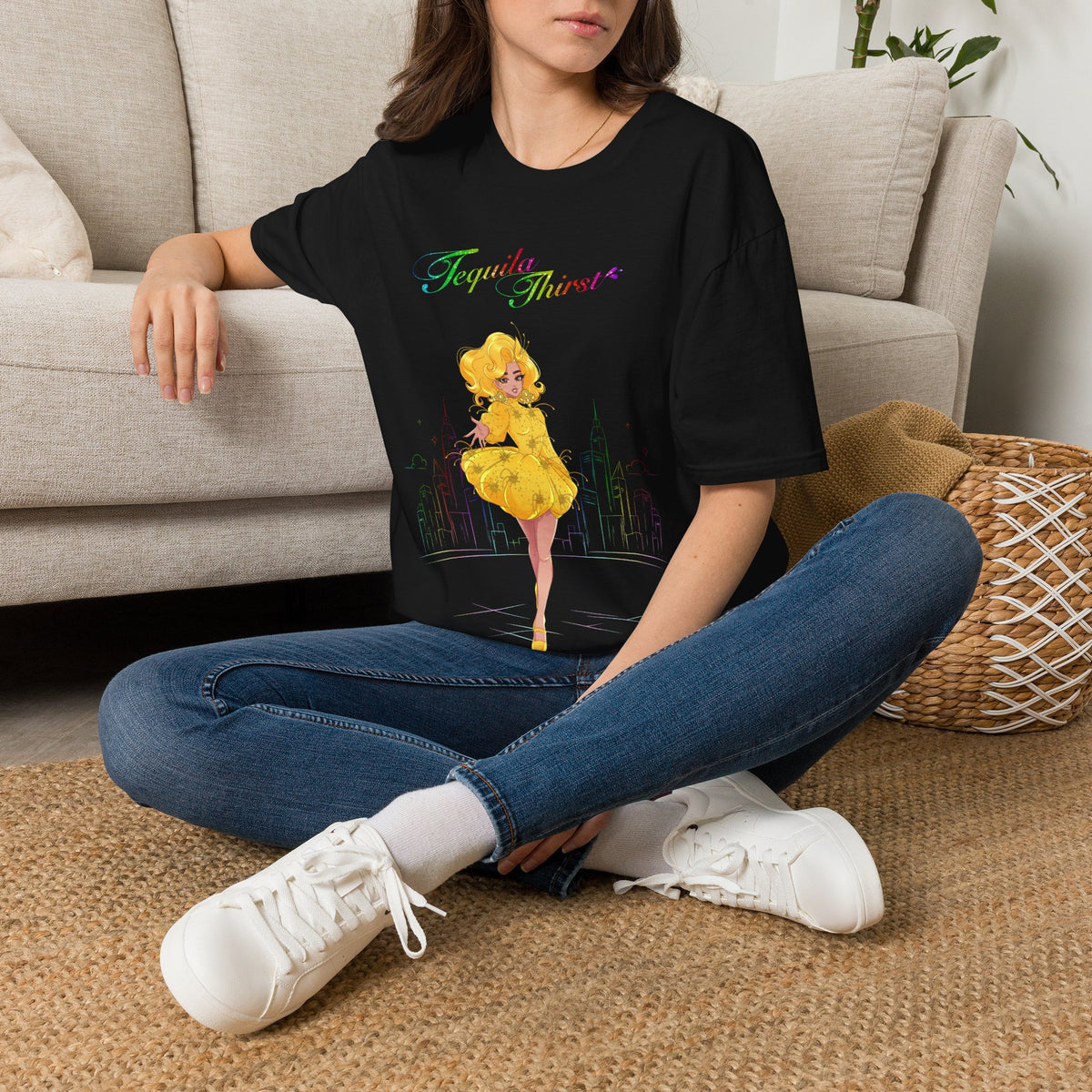 Tequila & The City - Tequila Thirst T-Shirt (Design 1)