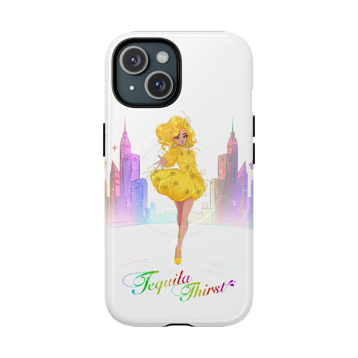 Tequila & The City - Tequila Thirst Glam Phone Case — Tough Magnetic iPhone Cover (Design 2)