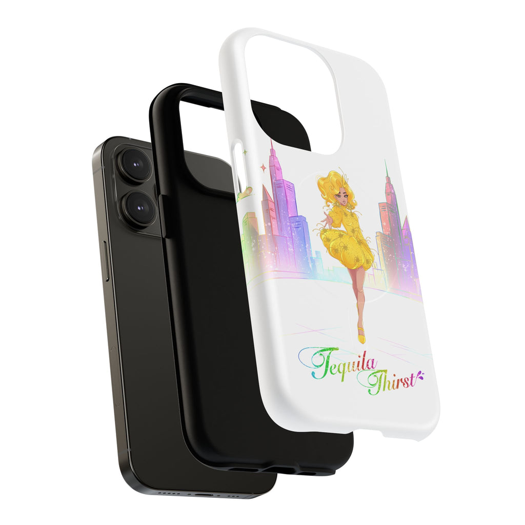 Tequila & The City - Tequila Thirst Glam Phone Case — Tough Magnetic iPhone Cover (Design 2)