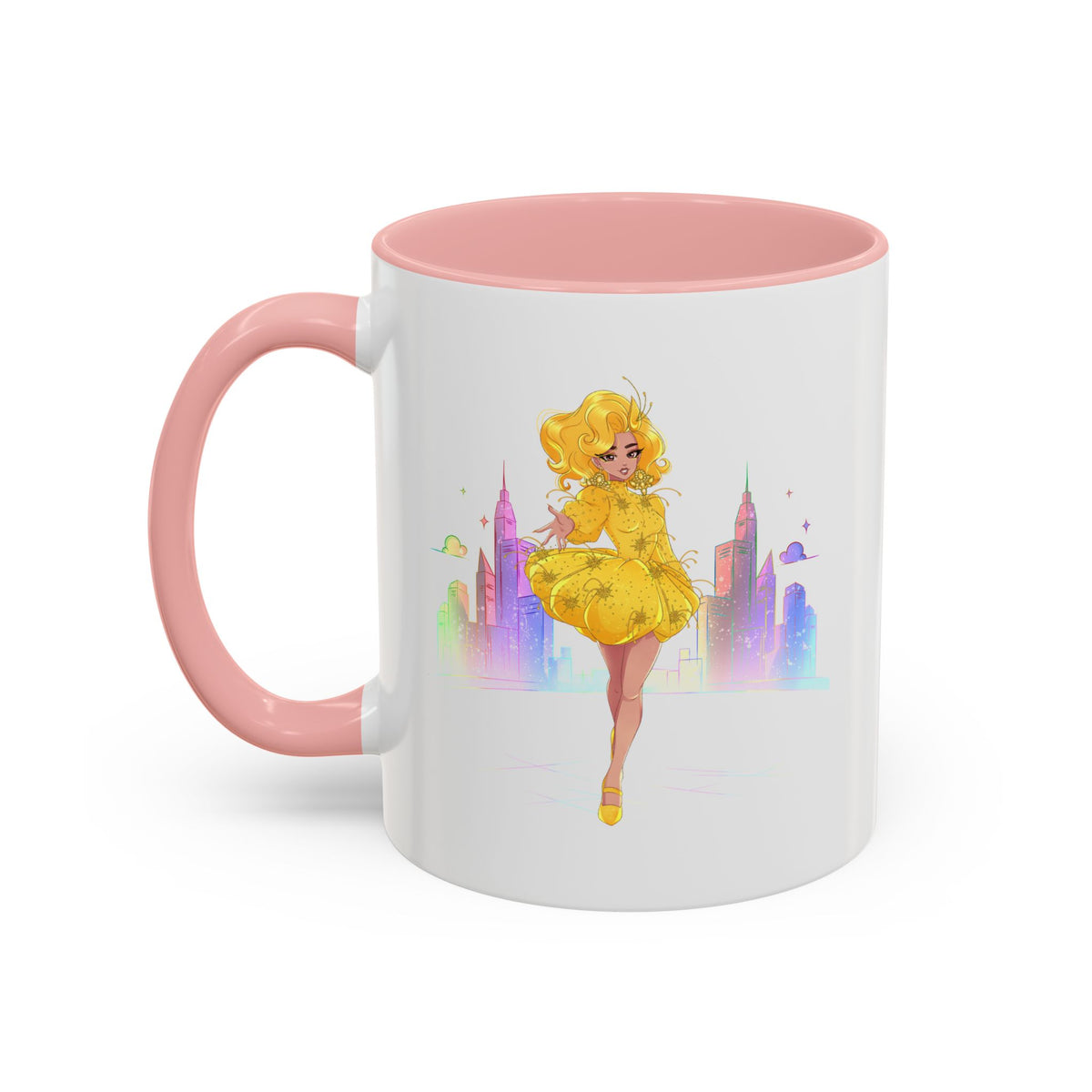 Tequila & The City - Tequila Thirst Accent Coffee Mug (11, 15oz) (Design 2)