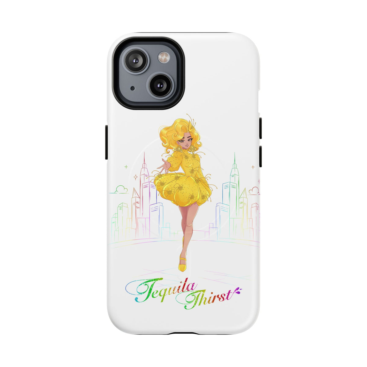Tequila & The City - Tequila Thirst Glam Phone Case — Tough Magnetic iPhone Cover (Design 1)