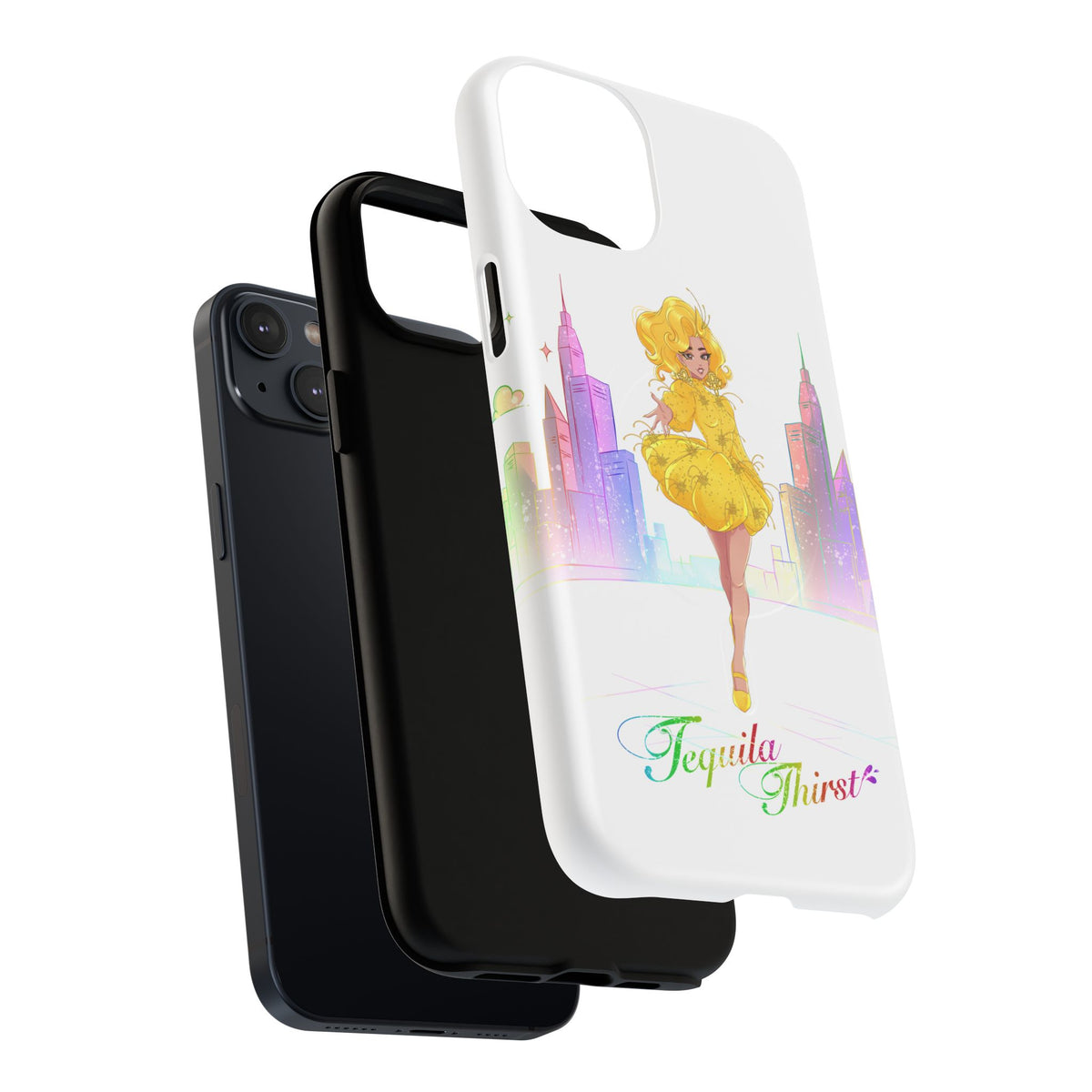Tequila & The City - Tequila Thirst Glam Phone Case — Tough Magnetic iPhone Cover (Design 2)