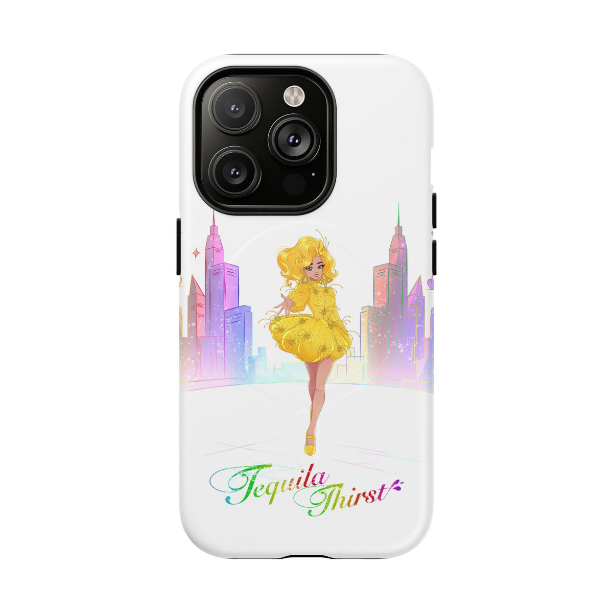 Tequila & The City - Tequila Thirst Glam Phone Case — Tough Magnetic iPhone Cover (Design 2)