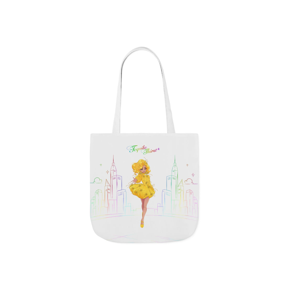 Tequila & The City - Tequila Thirst Canvas Tote Bag (Design 1)