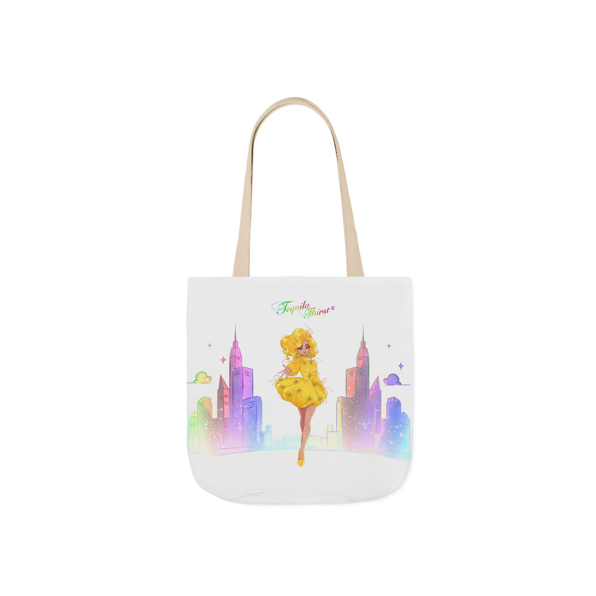 Tequila & The City - Tequila Thirst Canvas Tote Bag (Design 2)