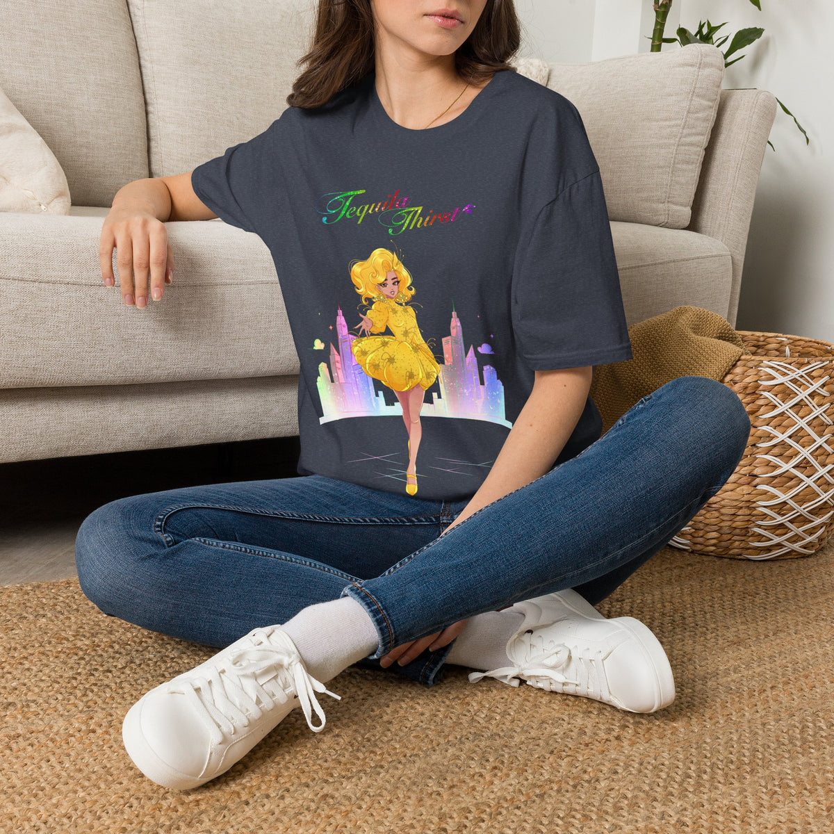 Tequila & The City - Tequila Thirst T-Shirt (Design 2)