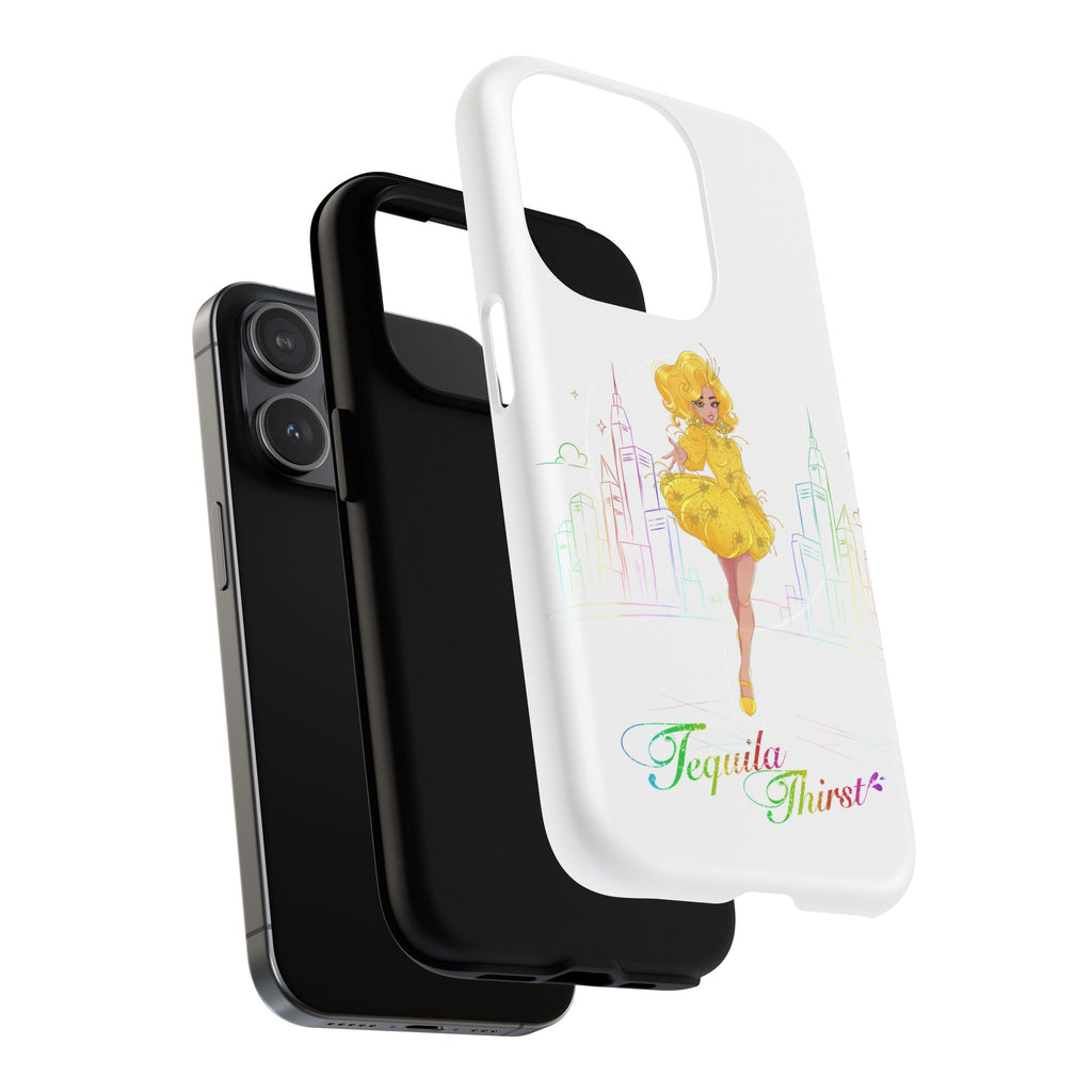 Tequila & The City - Tequila Thirst Glam Phone Case — Tough Magnetic iPhone Cover (Design 1)